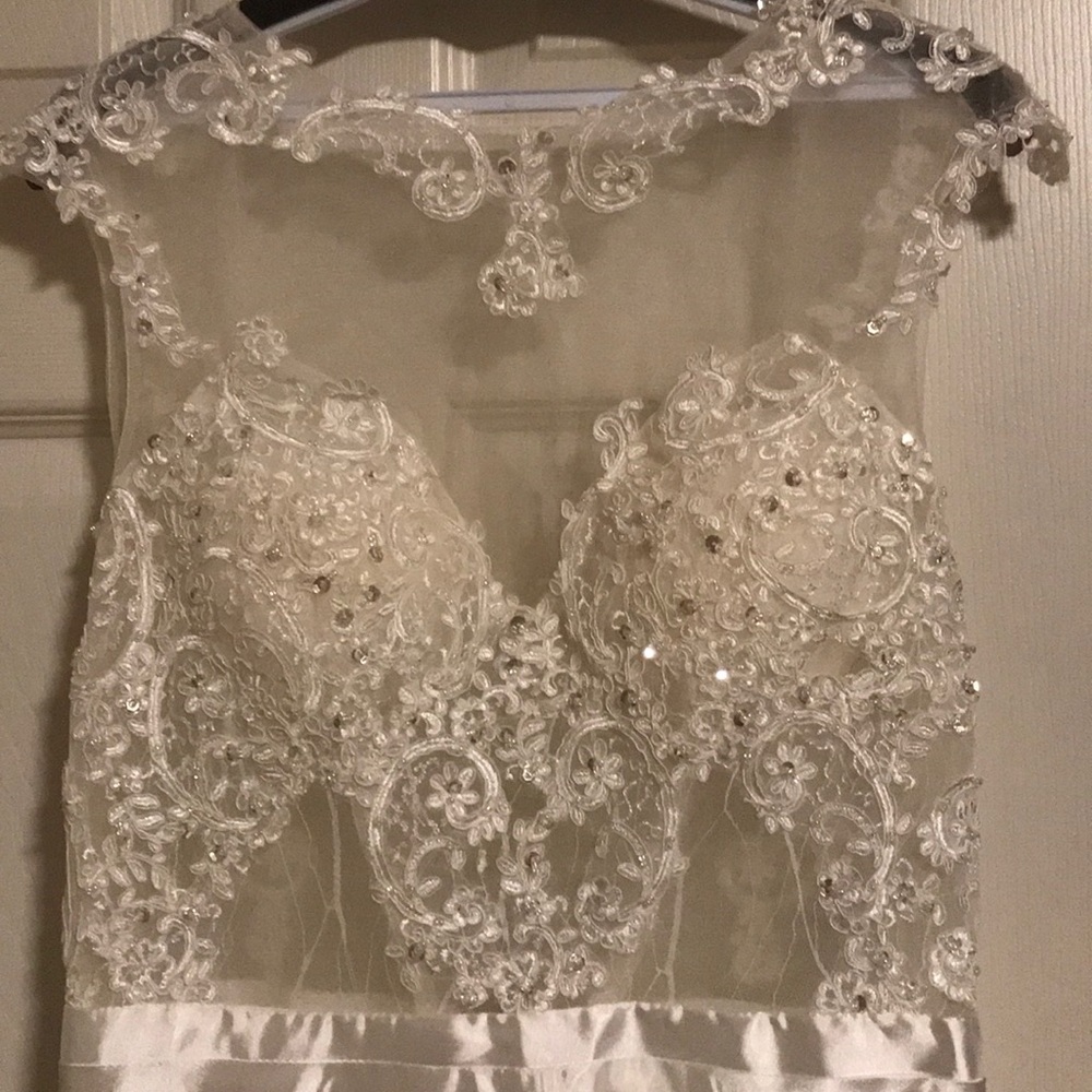 Designer inspired wedding dress